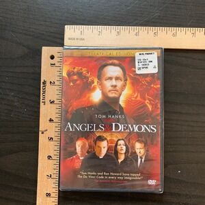 Angels & Demons Theatrical Edition DVD Tom Hanks Ron Howard Mystery Thriller NEW